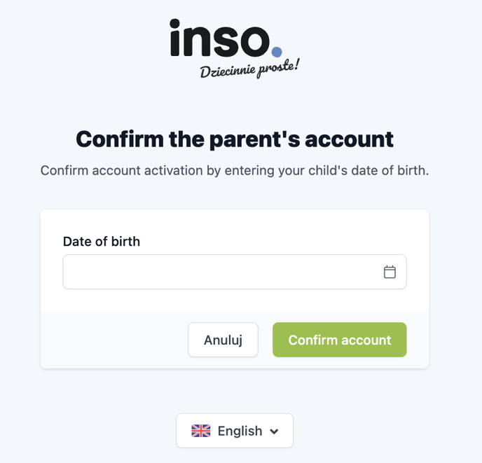 Create a parent account2